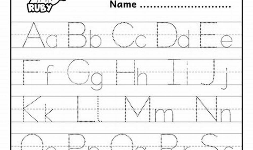 alphabet tracing for sequencing commands