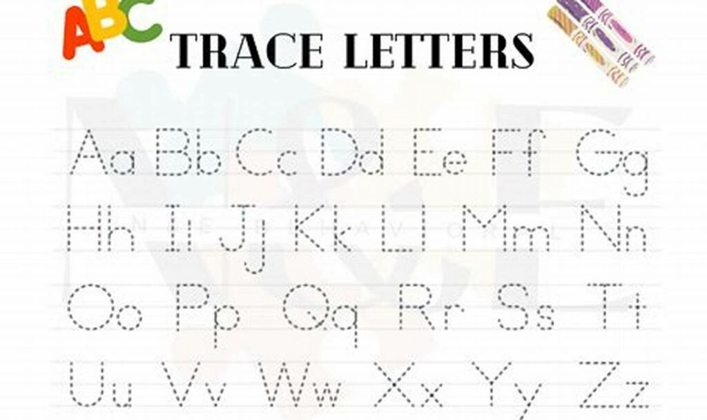 alphabet tracing for responsible online behavior