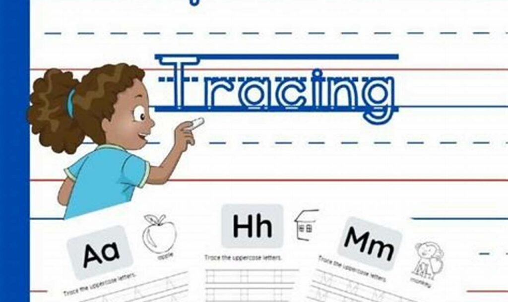 tracing for digital etiquette alphabet