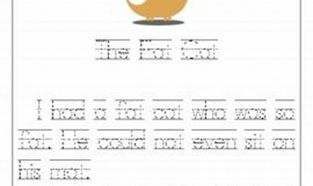 alphabet tracing for short stories