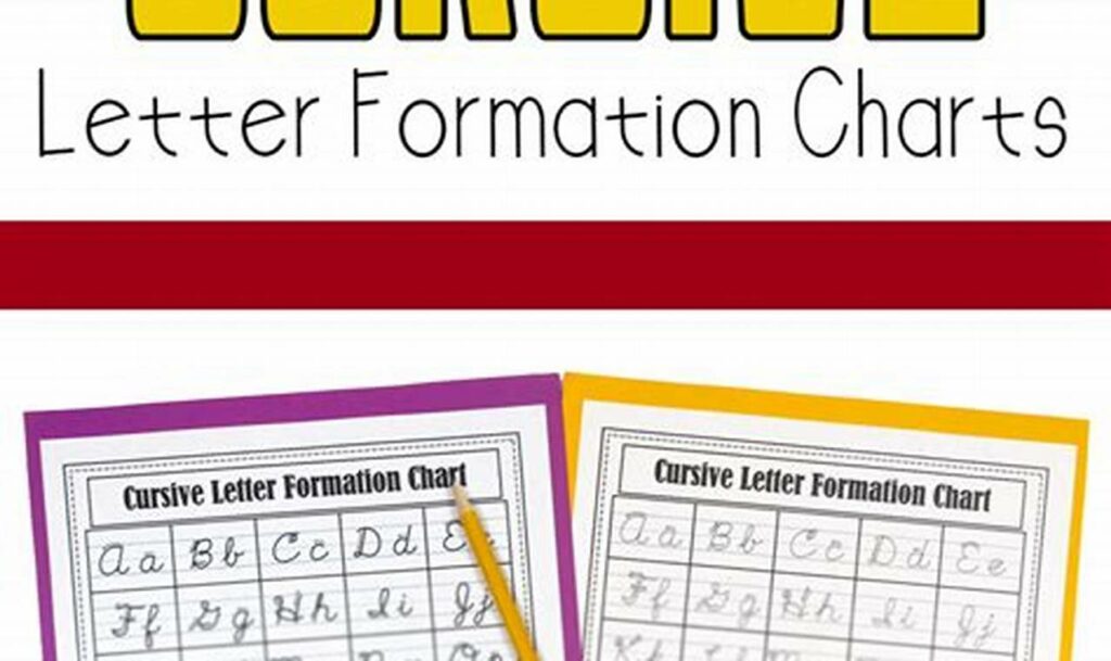 letter formation charts with tracing