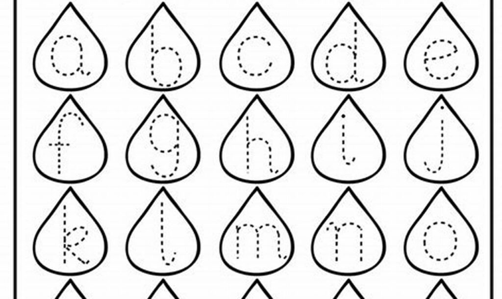 alphabet tracing for cloud storage concepts
