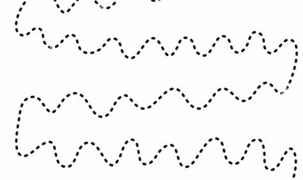 pre-writing tracing lines for special needs kids