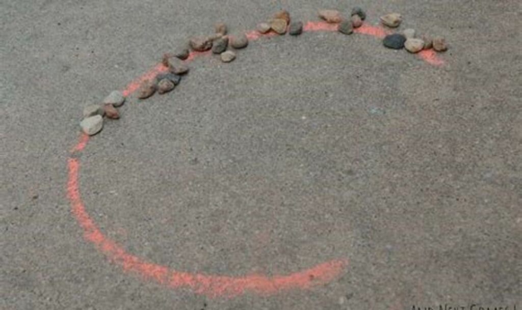 alphabet tracing for outdoor activities